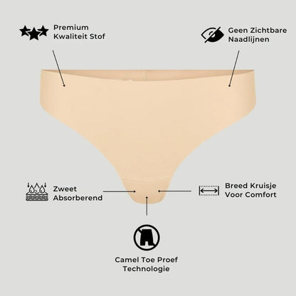 Uvora™ Onzichtbare Camel Toe String